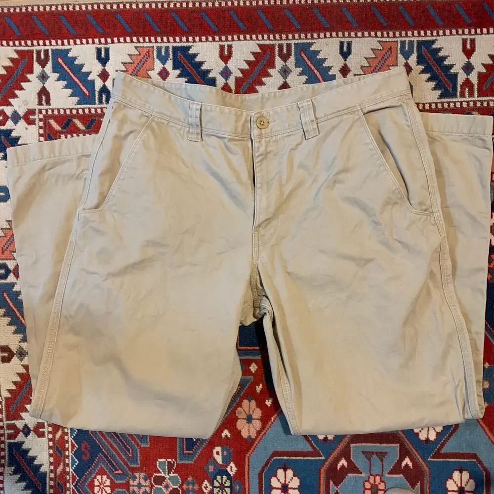 The North Face‎ Chino Utility Pants Mens 36x31 Tan Excellent Cotton Twill